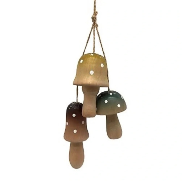 Trio of Mushrooms Christmas Ornament, Multi, OS, NWT - Picture 1 of 8